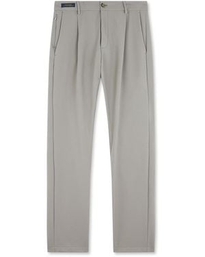 Paul & Shark Dynamic Stretch Pants With Drawstring - Gray