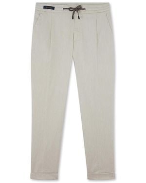 Paul & Shark Dynamic Wool Chino Trousers - Grey