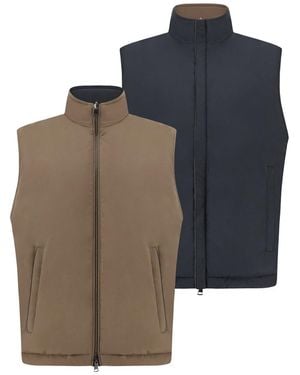 Paul & Shark Reversible Gilet - Multicolor