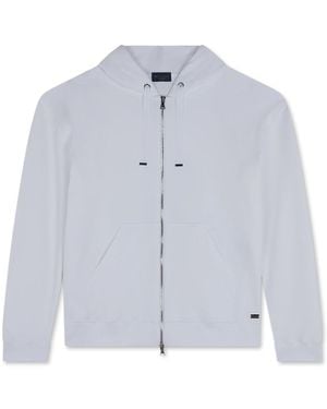 Paul & Shark Active Fleece Baumwoll-Zip-Up-Sweatshirt, Frau, Größe - Blau