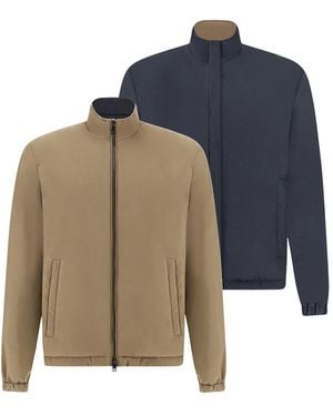 Paul & Shark Reversible Eclisse Typhoon Platinum Blouson - Green
