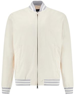 Paul & Shark Typhoon Platinum Bomber - White