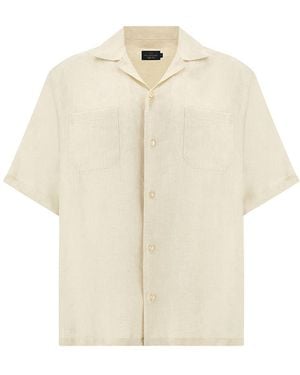 Paul & Shark Linen Shirt - Natural