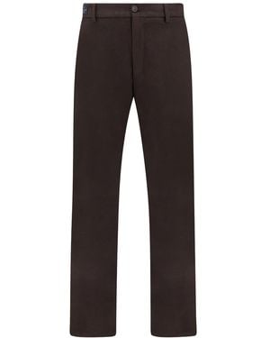 Paul & Shark Pantalone Bellagio Wide Leg - Black