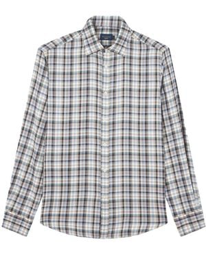 Paul & Shark Camicia X-Soft Con Motivo A Quadri, Uomo, Taglia - Grigio