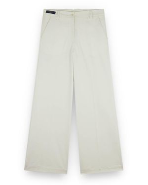 Paul & Shark Palazzo Pants - White