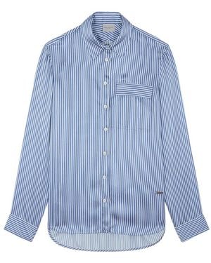 Paul & Shark Silk Shirt - Blue