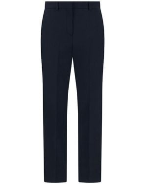 Paul & Shark Tech Wool Tapered Trousers - Blue