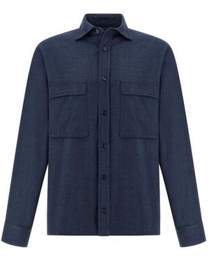 Paul & Shark Overshirt - Blu