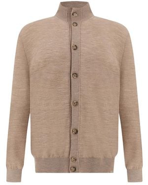 Paul & Shark Cardigan - Marrone