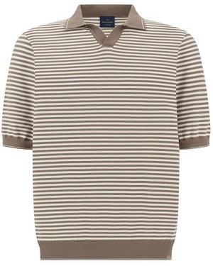Paul & Shark Open‑Collar Polo - Multicolour