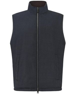 Paul & Shark Reversible Gilet - Blue