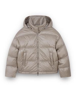 Paul & Shark Shiny Down Jacket - Gray