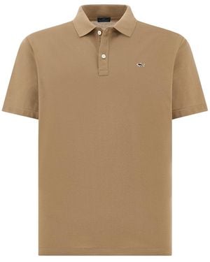 Paul & Shark Double Piqué Cotton Polo - Natural