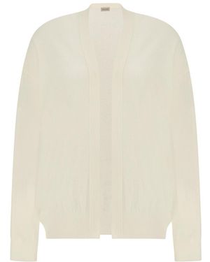Paul & Shark Wool And Cashmere Cardigan - White