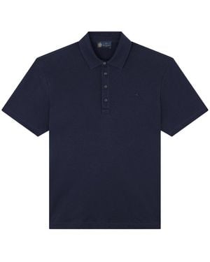 Paul & Shark Polo Aus Supima-Baumwolljersey Mit Shark Fin-Stickerei, Mann, Größe - Blau