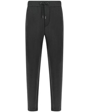 Paul & Shark Active Fleece Cotton Joggers - Black