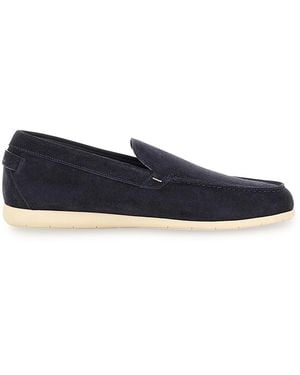 Paul & Shark Portofino Suede Loafers - Blue