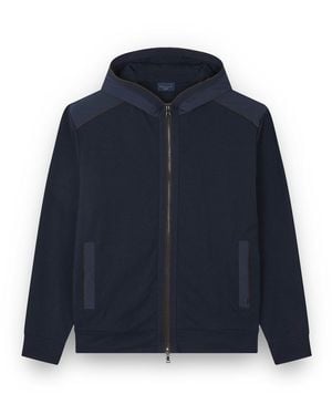 Paul & Shark X-Soft Cotton Sweatshirt With Typhoon Re-4X4 Stretch Details - Blue