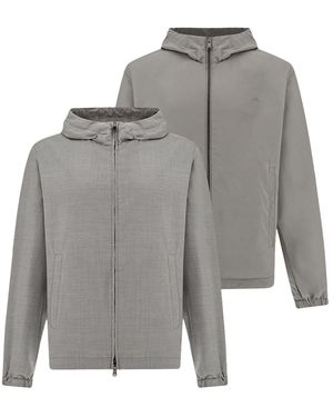 Paul & Shark Reversible Windbreaker - Grey