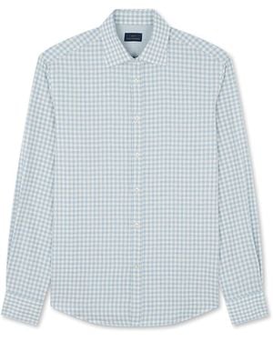 Paul & Shark Cotton Flannel Shirt - Blue