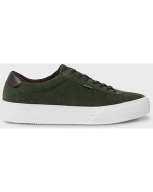 Paul Smith Khaki 'Dillon' Sneakers - Green
