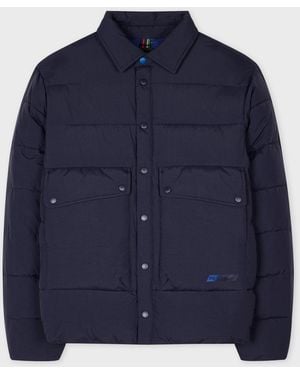 Paul Smith Recycled-Nylon Wadded Jacket - Blue