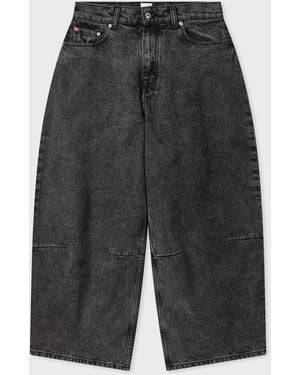Paul Smith Denim Barrel-Leg Jeans - Gray