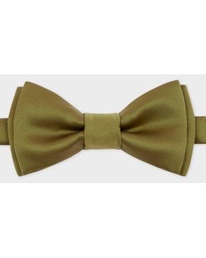 Paul Smith Pre-Tied Satin Bow Tie - Green