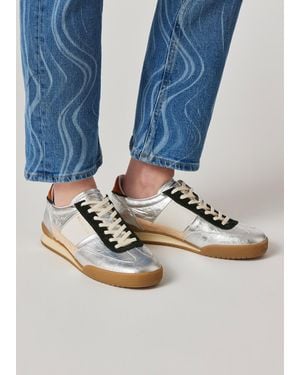 Paul Smith Leather 'Dover' Retro Gum Sneakers - Blue