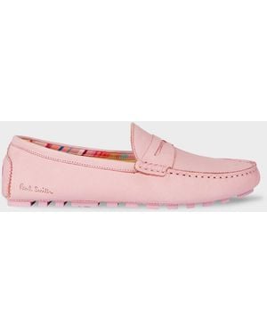 Paul Smith 'Tibbs' Driving Loafers - Pink