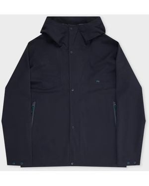 Paul Smith Recycled-Polyester Hooded Jacket - Blue