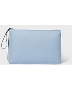 Paul Smith Leather Purse Pouch - Blue