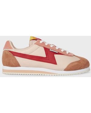 Paul Smith Peach 'Jasmine' Sneakers - Pink