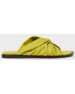 Paul Smith 'Lorrha' Lime Sandals - Yellow