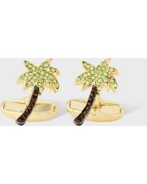 Paul Smith Palm Tree Cufflinks - Multicolor