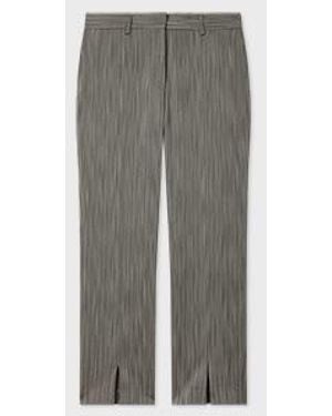 Paul Smith Herringbone Tailored Pants - Gray