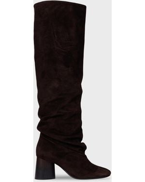Paul Smith Suede 'Milies' Boots - Black