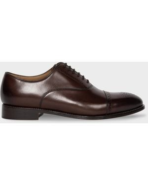 Paul Smith Leather 'Philip' Shoes - Brown