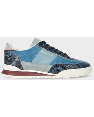 Paul Smith Snake 'Dover' Sneakers - Blue