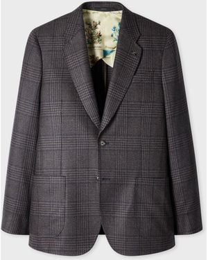 Paul Smith And 'Dream Tweed' Wool-Silk Blazer - Black