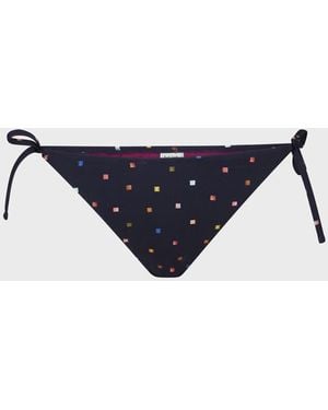 Paul Smith 'Tile Spot' Bikini Bottoms - Blue