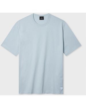 Paul Smith Light Casual-Fit Organic Cotton T-Shirt - Blue