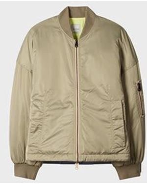 Paul Smith Light Khaki Bomber Jacket - Natural