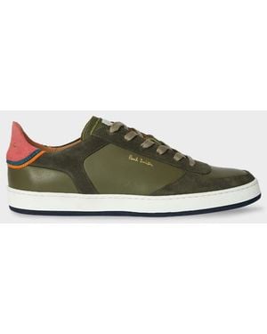 Paul Smith Khaki 'Destry' Sneakers - Green