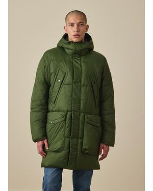 Paul Smith Recycled-Nylon Padded Parka - Green