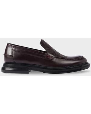 Paul Smith Bordeaux 'Camini' Loafers - Black