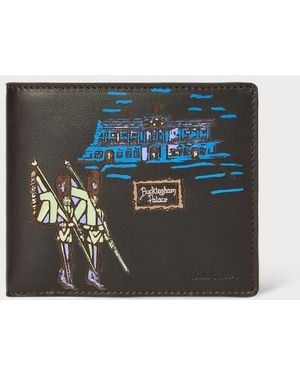 Paul Smith Leather 'Buckingham Palace' Billfold Wallet - Black