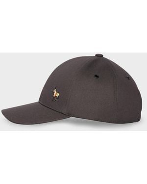Paul Smith Dark Zebra Logo Cap - Brown