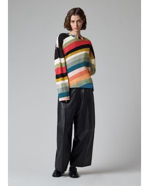 Paul Smith 'Swirl' Crew Neck Sweater - Gray